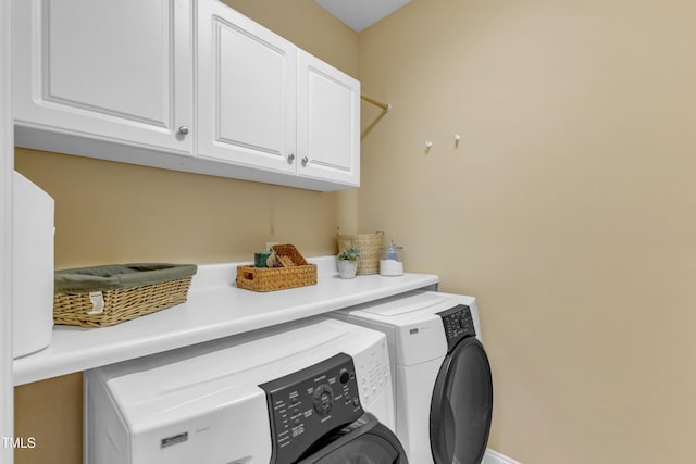 7800 Twin Pines Way, Fuquay Varina, NC 27526 - washroom featuring cabinet space and separate washer and dryer