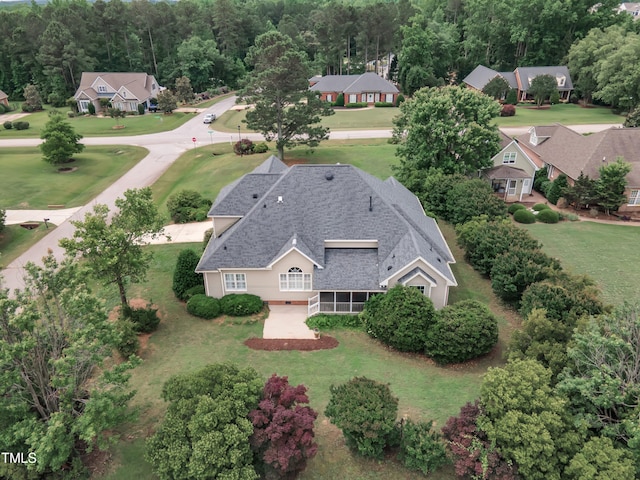 7800 Twin Pines Way, Fuquay Varina, NC 27526 - aerial perspective of suburban area