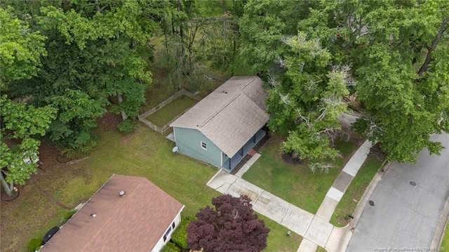 2308 Keith Dr, Raleigh, NC 27610 - aerial view of property and surrounding area