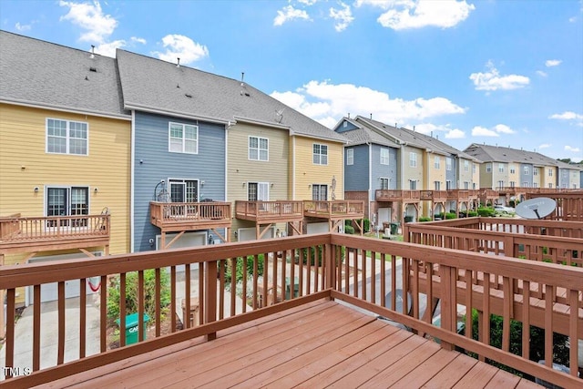 229 Michigan Ave, Cary, NC 27519 - deck with a residential view