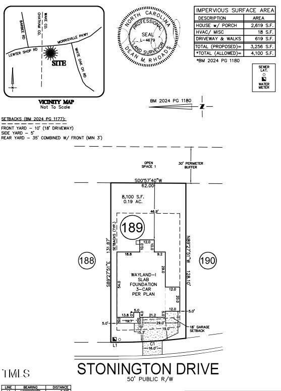 2512 Stonington Dr, Cary, NC 27523 - map / location