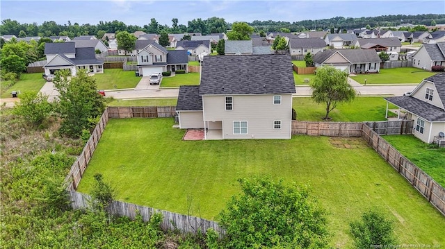 153 Abbey Ln, Raeford, NC 28376 - aerial perspective of suburban area