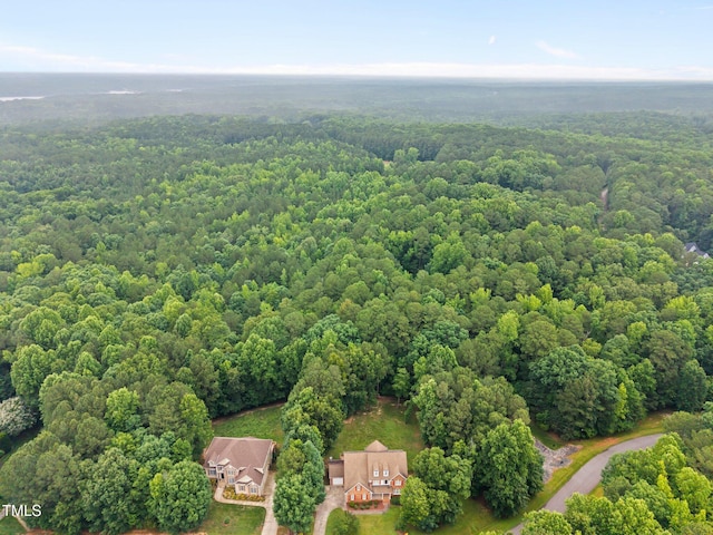 1124 Kalworth Rd, Wake Forest, NC 27587 - bird's eye view of a forest