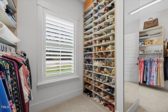 111 Stone Park Dr, Wake Forest, NC 27587 - walk in closet with carpet flooring
