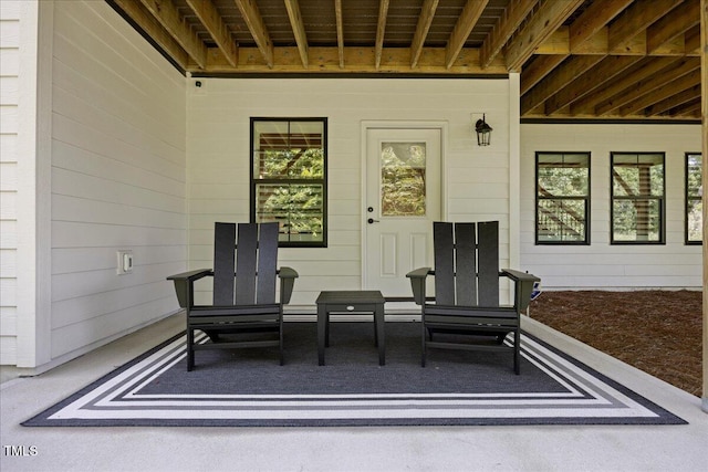 111 Stone Park Dr, Wake Forest, NC 27587 - view of patio / terrace