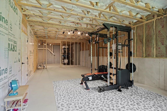 111 Stone Park Dr, Wake Forest, NC 27587 - view of unfinished basement