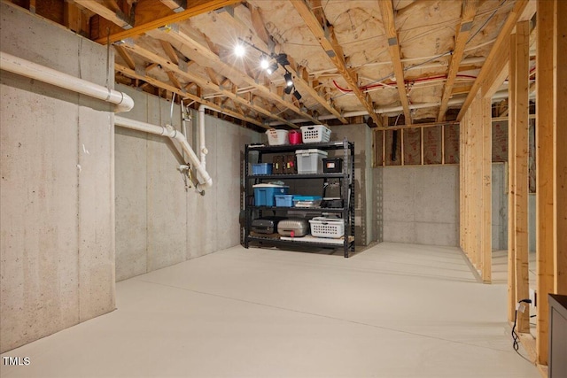 111 Stone Park Dr, Wake Forest, NC 27587 - view of unfinished basement