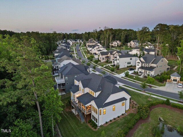111 Stone Park Dr, Wake Forest, NC 27587 - aerial perspective of suburban area