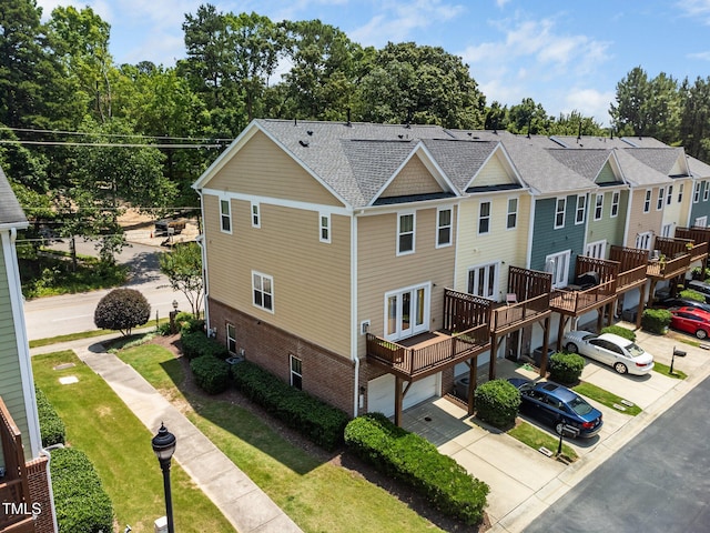 1017 Frank Page Dr, Cary, NC 27511 - view from above of property