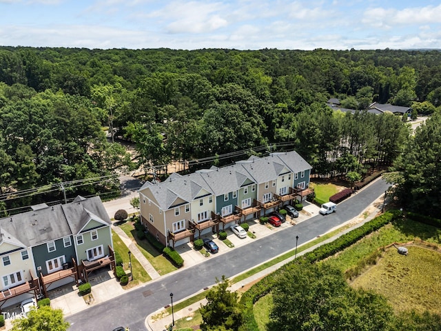1017 Frank Page Dr, Cary, NC 27511 - drone / aerial view of a heavily wooded area