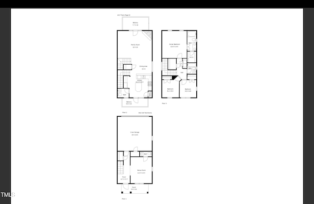 1017 Frank Page Dr, Cary, NC 27511 - room layout