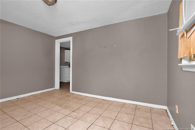 6200 Arabia Rd, Lumber Bridge, NC 28357 - spare room featuring baseboards and light tile patterned floors
