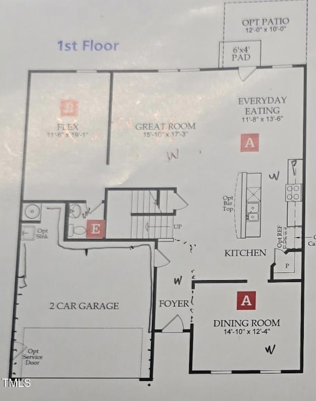 2511 Dalmahoy Ln, Fuquay Varina, NC 27526 - property floor plan