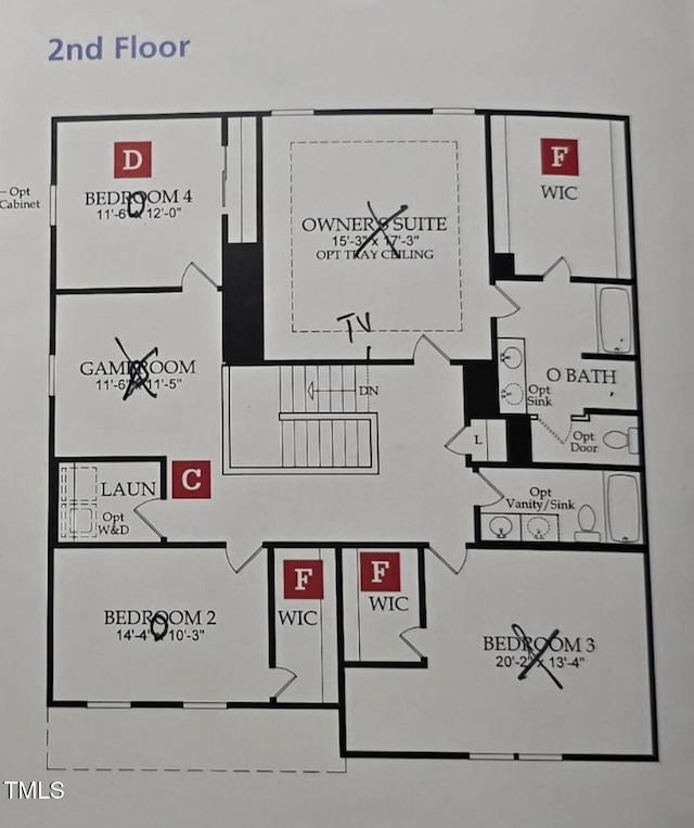 2511 Dalmahoy Ln, Fuquay Varina, NC 27526 - home floor plan