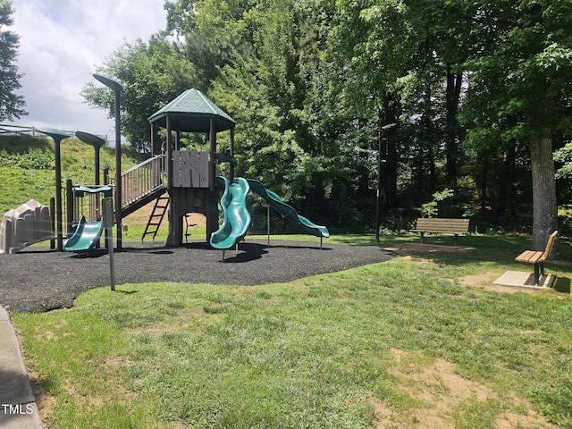 112 Briarfield Dr, Apex, NC 27502 - community playground with a lawn