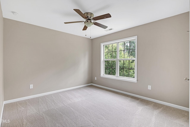 112 Briarfield Dr, Apex, NC 27502 - empty room with carpet flooring and ceiling fan
