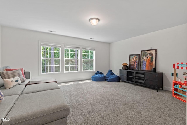 1612 Old Bramble Ln, Fuquay Varina, NC 27526 - view of carpeted living room