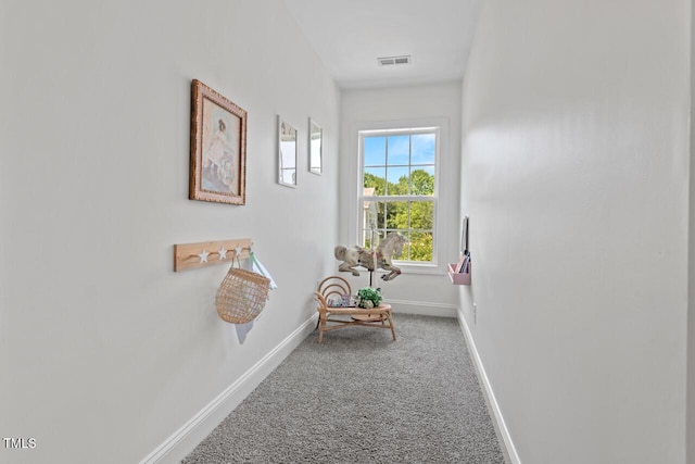 1612 Old Bramble Ln, Fuquay Varina, NC 27526 - corridor featuring carpet floors and baseboards