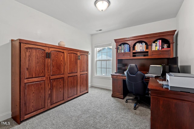 1612 Old Bramble Ln, Fuquay Varina, NC 27526 - home office with light colored carpet and baseboards