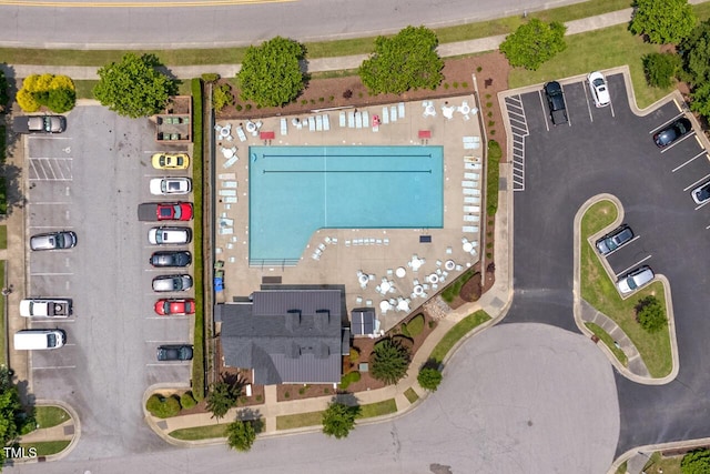 1612 Old Bramble Ln, Fuquay Varina, NC 27526 - drone / aerial view