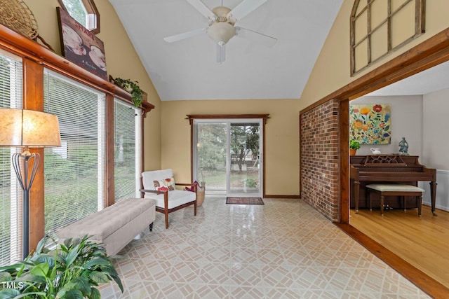1040 Ivy Ln, Cary, NC 27511 - sunroom / solarium featuring lofted ceiling