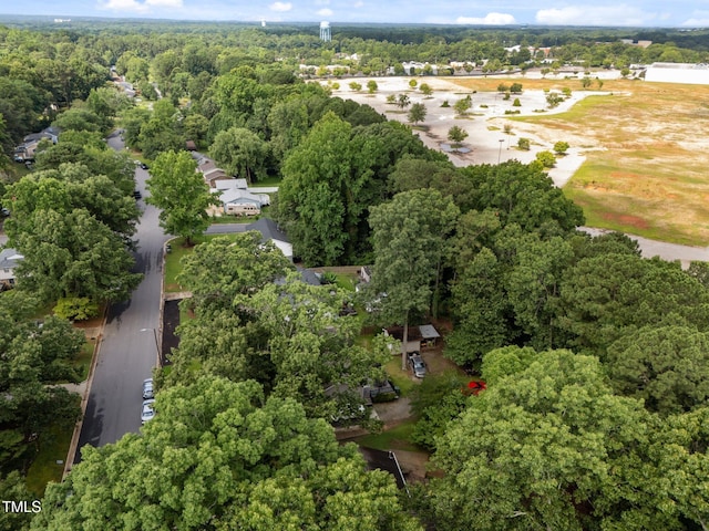 1040 Ivy Ln, Cary, NC 27511 - aerial view of property and surrounding area featuring a forest