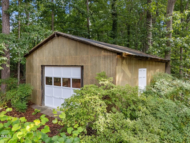 1040 Ivy Ln, Cary, NC 27511 - view of detached garage