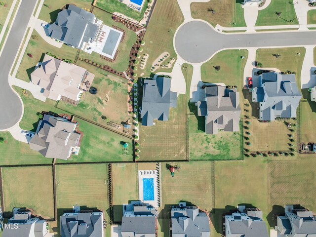 121 Nate Ct, Wake Forest, NC 27587 - aerial view of property's location with nearby suburban area