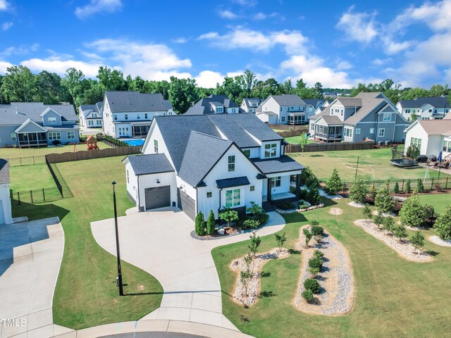 121 Nate Ct, Wake Forest, NC 27587 - aerial perspective of suburban area