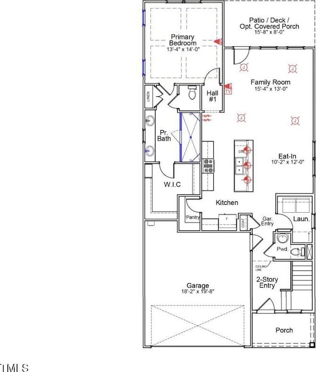 263 Meadowbark Bnd Unit 33, Garner, NC 27529 - home floor plan