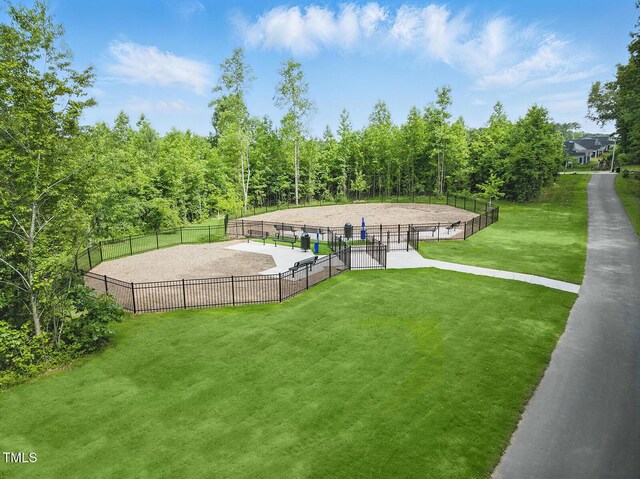 263 Meadowbark Bnd Unit 33, Garner, NC 27529 - view of property's community featuring a forest view