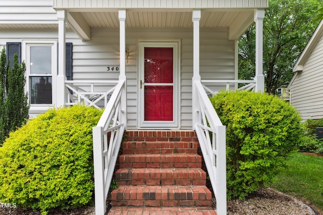 3405 E Jameson Rd, Raleigh, NC 27604 - entrance to property with covered porch