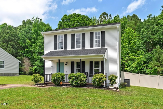 411 Buxton St, Durham, NC 27713 - view of front of home featuring covered porch