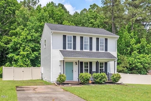 411 Buxton St, Durham, NC 27713 - view of front of house with a porch and a gate