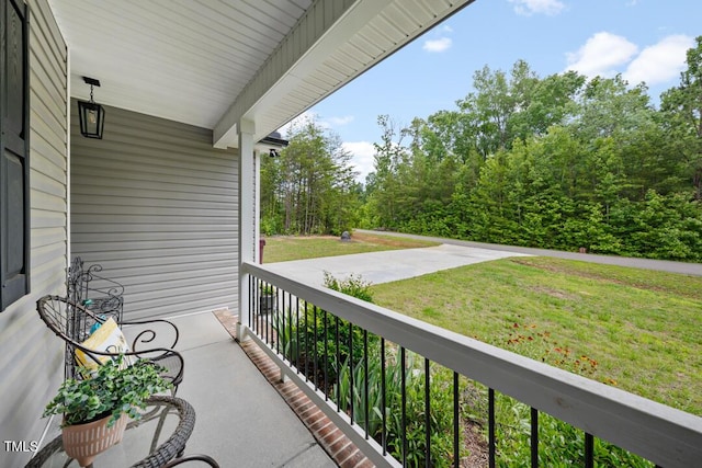 50 Harriet Gentry Ln, Timberlake, NC 27583 - view of porch