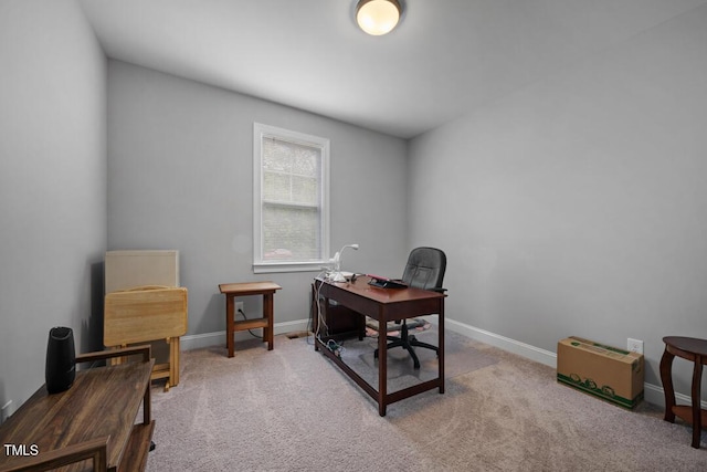 50 Harriet Gentry Ln, Timberlake, NC 27583 - home office featuring carpet flooring and baseboards