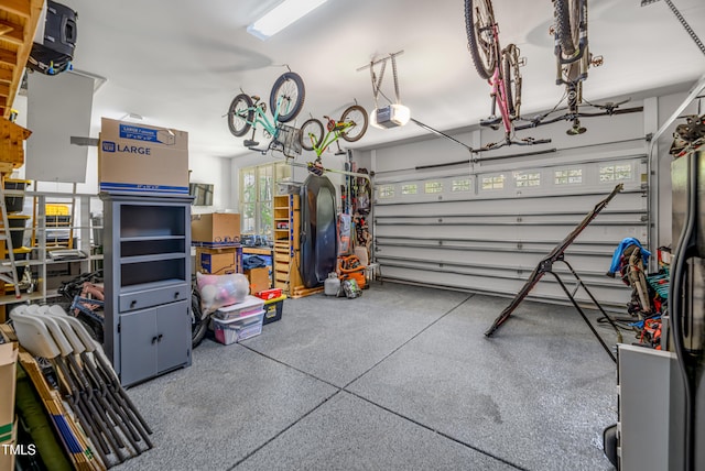 390 Lake Magnolia Way, Smithfield, NC 27577 - garage with a garage door opener