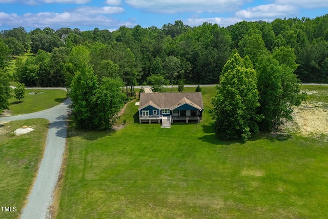 390 Lake Magnolia Way, Smithfield, NC 27577 - view of subject property featuring a forest