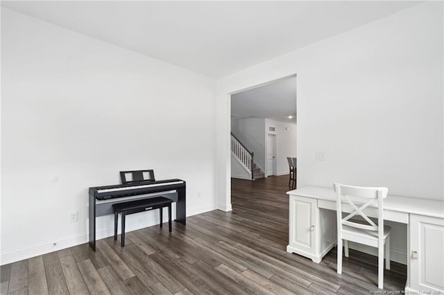 25 Vast View Way, Youngsville, NC 27596 - home office featuring wood finished floors and baseboards