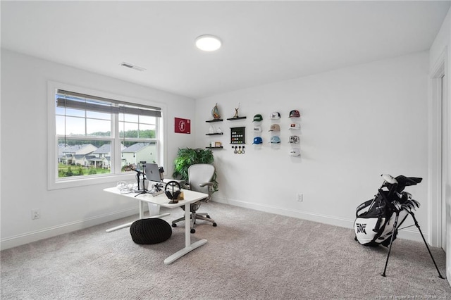 25 Vast View Way, Youngsville, NC 27596 - carpeted office space with baseboards