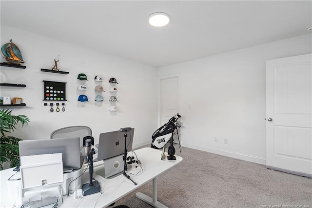 25 Vast View Way, Youngsville, NC 27596 - carpeted office featuring baseboards