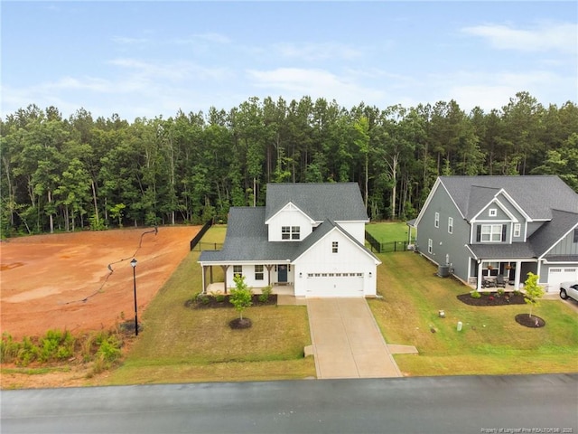 25 Vast View Way, Youngsville, NC 27596 - view of subject property with a forest