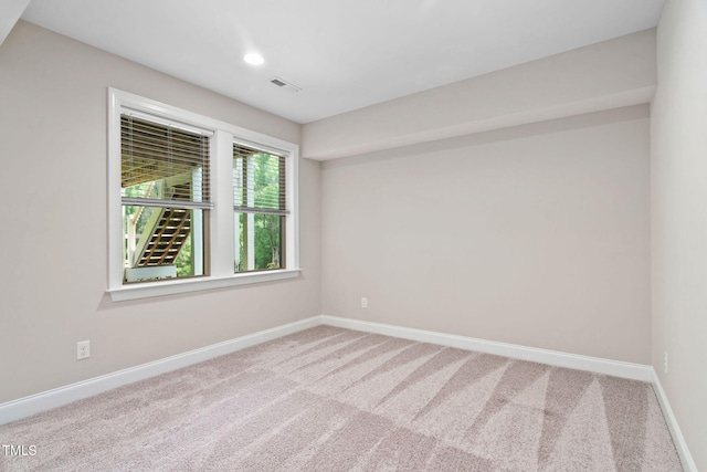 728 Peninsula Forest Pl, Cary, NC 27519 - unfurnished room featuring carpet floors and recessed lighting