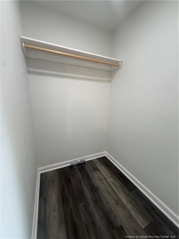 2903 Peacock St, Hope Mills, NC 28348 - spacious closet with dark wood finished floors