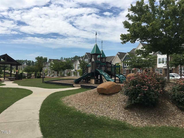 921 Rosepine Dr, Cary, NC 27519 - communal playground with a residential view