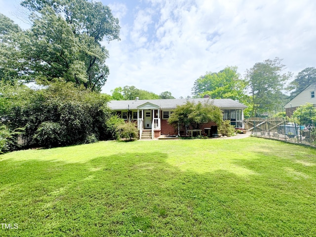 518 Heater Dr, Cary, NC 27511 - view of yard