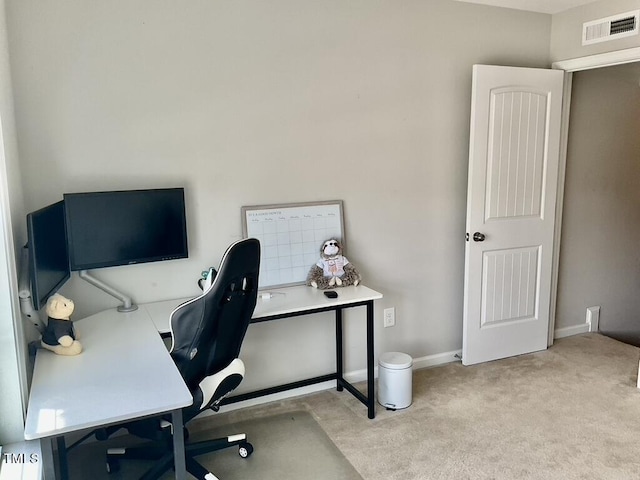 166 Gulley Glen Dr, Garner, NC 27529 - carpeted home office featuring baseboards