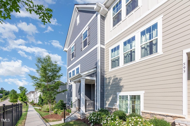 591 Traditions Grande Blvd, Wake Forest, NC 27587 - view of home's exterior with stone siding