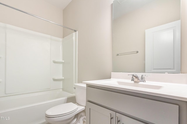 591 Traditions Grande Blvd, Wake Forest, NC 27587 - full bath featuring toilet, vanity, and bathtub / shower combination