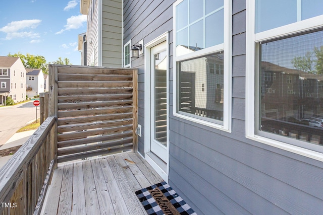 591 Traditions Grande Blvd, Wake Forest, NC 27587 - deck with a residential view